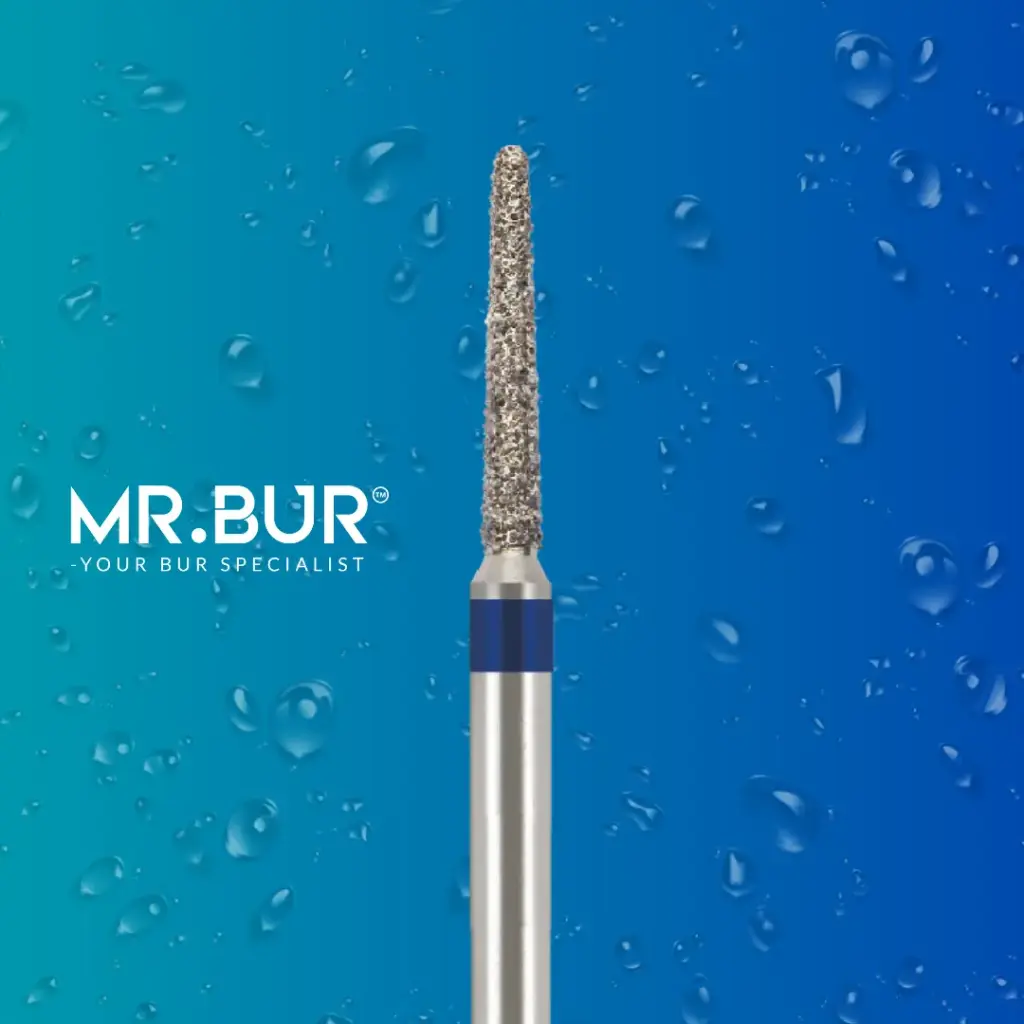 FG DIAMOND TAPER ROUND END (BLUE)