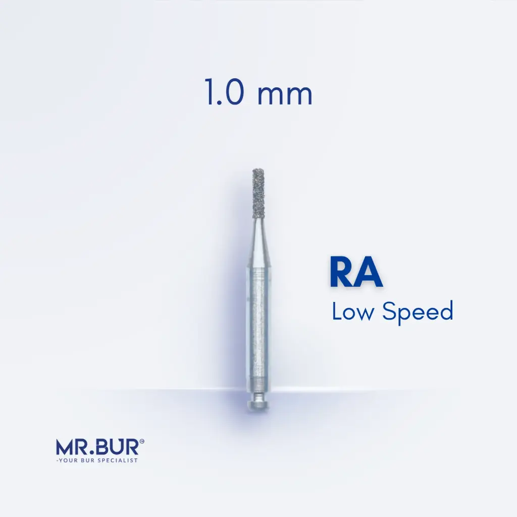 RA DIAMONDS BUR CYLINDER - FLAT END