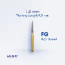 FINISHING CARBIDE TAPER FLAT END