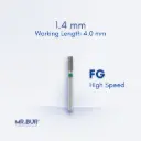 FG MINI CYLINDER FLAT END