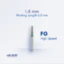 FG MINI TAPER FLAT END