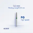 FG MINI TAPER FLAT END