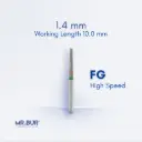 FG MINI TAPER FLAT END