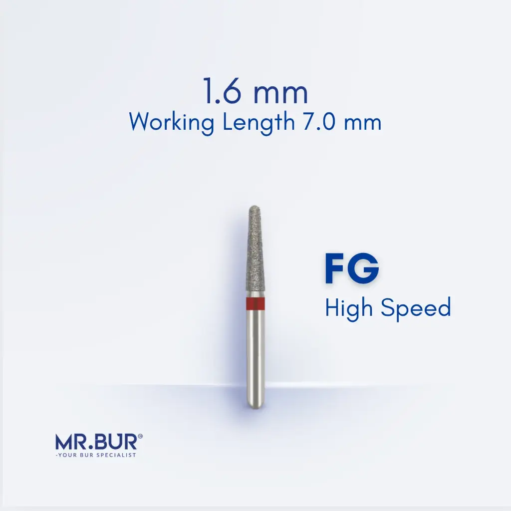 FG SUPER FINE MINI TAPER ROUND END