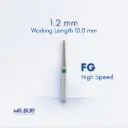 FG STANDARD TAPER FLAT END