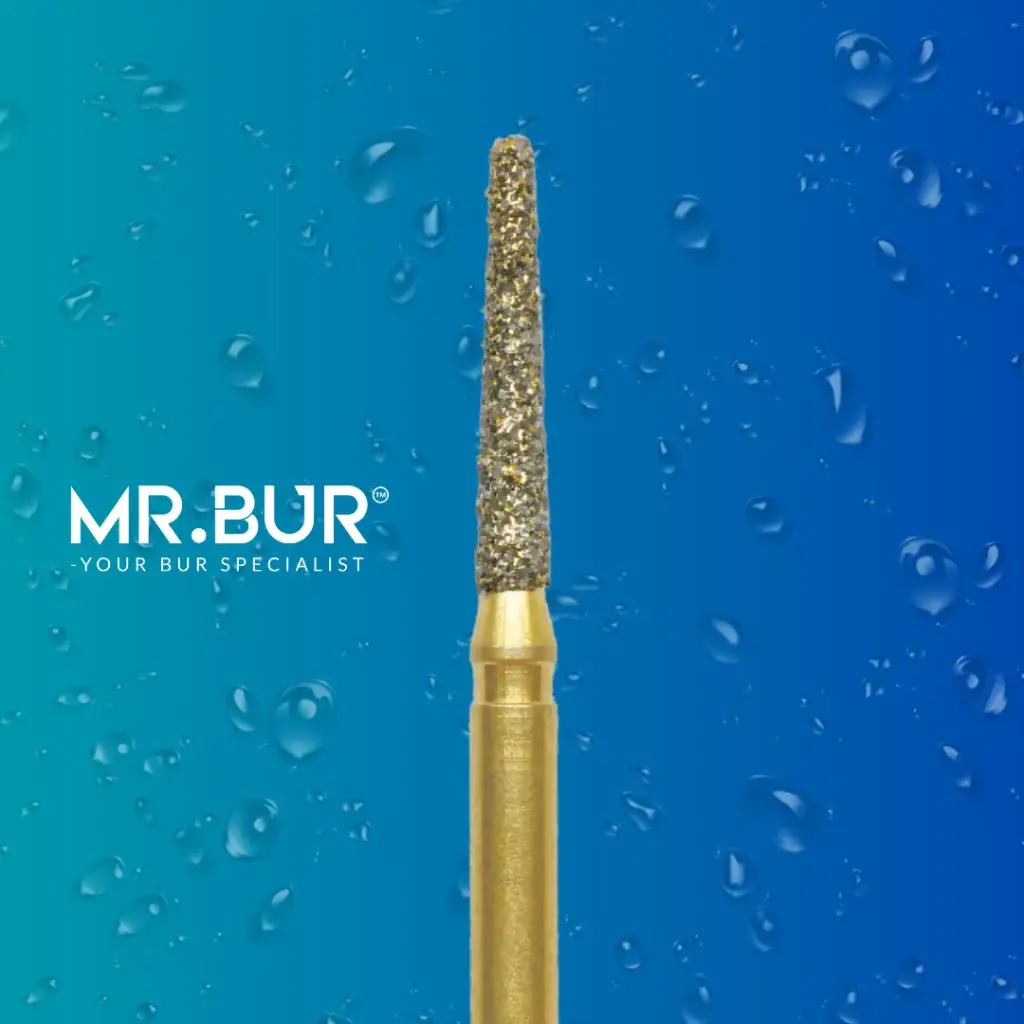 FG GOLD TAPER FLAT END