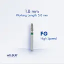 FG STANDARD TAPER FLAT END