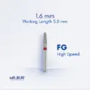 FG FINE TAPER FLAT END