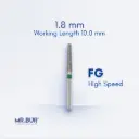 FG STANDARD TAPER FLAT END