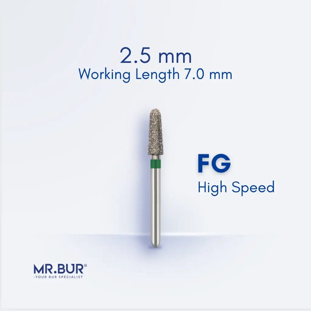FG STANDARD TAPER ROUND END