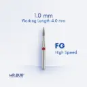 FG DIAMOND FLAME NEEDLE FINE