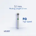 FG DIAMOND ROUND 19mm